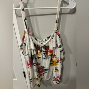 Old Navy Floral Tank XXL